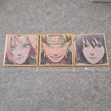 NARUTO 콩 가샤 색지 3장 세트