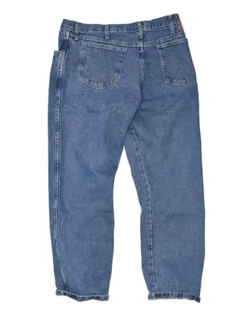 W40 WRANGLER BAGGY DENIM MEDIUM WASHED