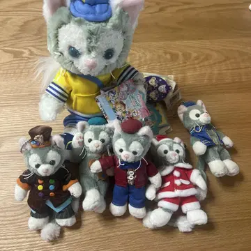 젤라토니 봉제 인형 배지 봉제 인형 세트