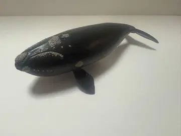 Schleich 고래 모형 블랙과 화이트