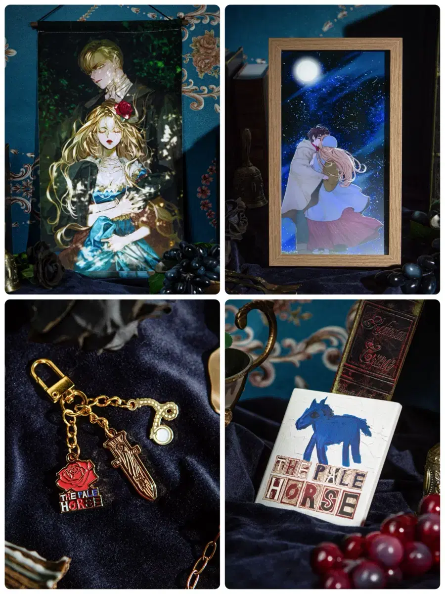 Webtoon Pale Horse Tumblbug Funding Audio Drama Goods Set