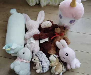 봉제 인형 세트