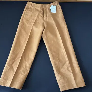 새상품 Spick & Span 카멜 슬랙스 38