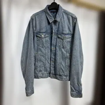 타미힐피거 라이트 블루 데님 자켓 S