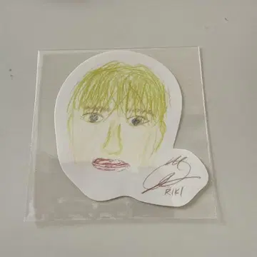 마쓰이 리키 자화상 스티커