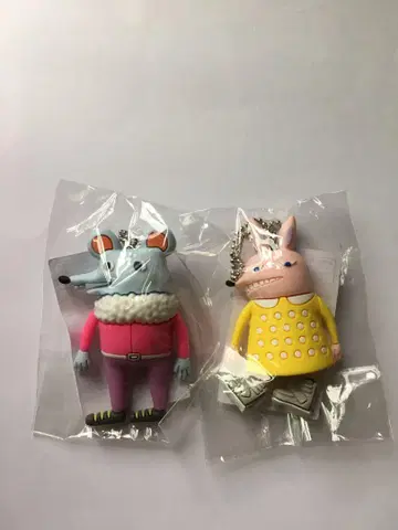 요네즈켄시 리이슈 가챠 쥐 토끼 노랑