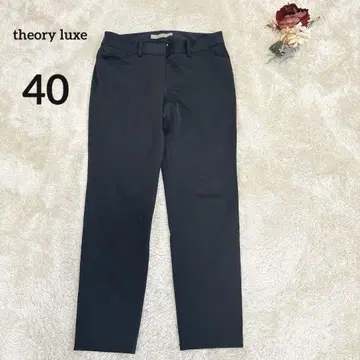 띠어리 럭스 슬림 핏 슬랙스 오피스 캐주얼 그레이 40
