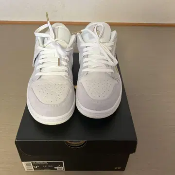 Air Jordan 1 Low 화이트/그레이