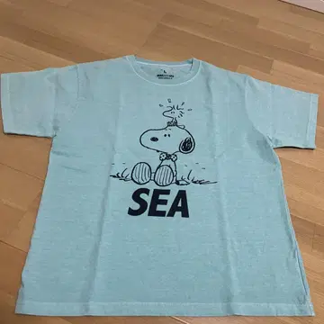 WIND&SEA 윈드앤씨 스누피 콜라보 티셔츠 PEANUTS