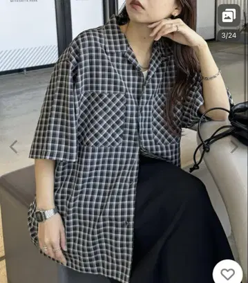 "유니섹스" 시어 축구 체크 오픈 카라 셔츠 여성용 남성용