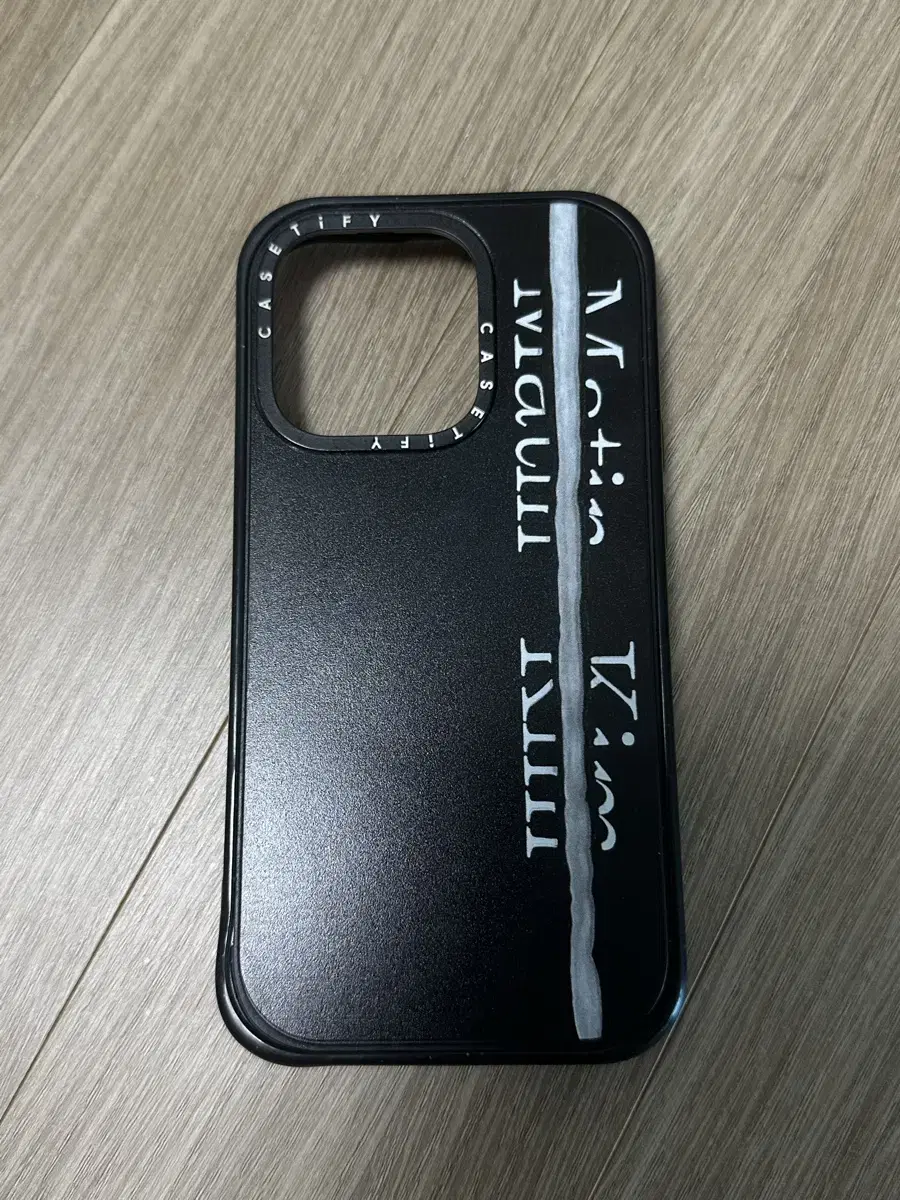 Casetify x Matin Kim Black Logo MagSafe Impact Case Matte Black 14
