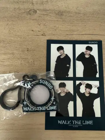 SUNOO walk the line 키링 포토 카드 세트