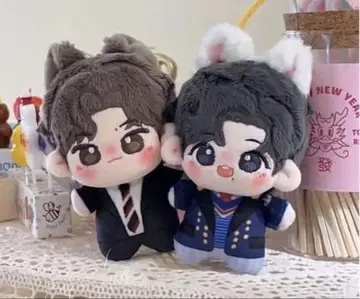 즉시 구매 10cm 왕이보 샤오샨 봉제 인형 페어 0621 난보