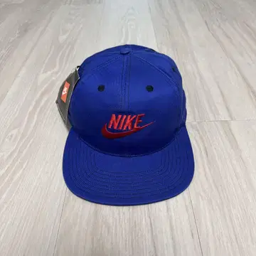 Nike 캡 모자 파랑 블루 빈티지 90년대 데드스탁 새상품
