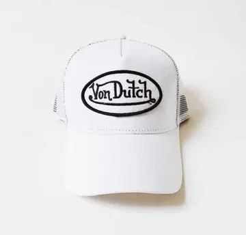Von Dutch 화이트 메쉬 캡