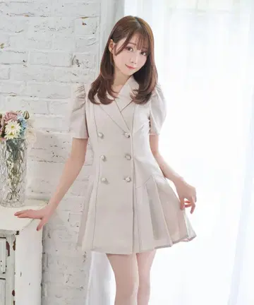 로제뮤즈 pleats mini onepiece