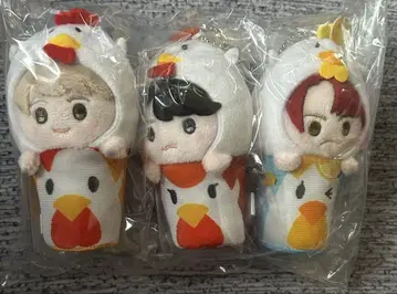 MGA 나리키리! 가라아게쿤 봉제 인형 키체인 3종 세트