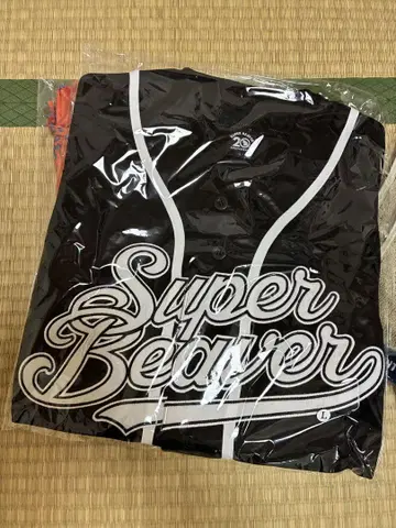 SUPER BEAVER 베이스볼 티셔츠
