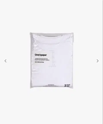 그라프페이퍼 2팩 S/S 포켓 티셔츠 사이즈 3
