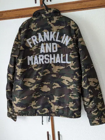 FRANKLIN AND MARSHALL 카모플라쥬 자켓 밀리터리