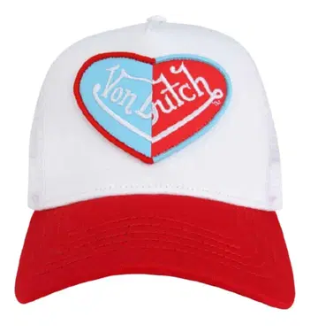 Von Dutch 하트 로고 트래커 캡