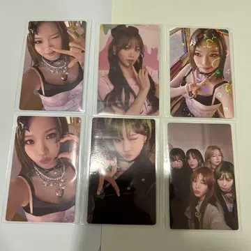 르세라핌 트레이딩 카드 체원