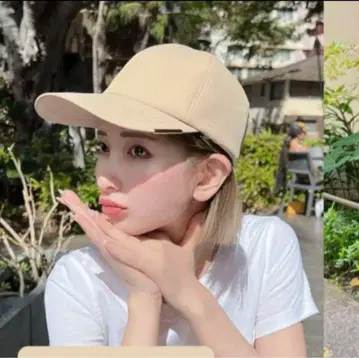 시이짱 캡 완전 차광 완전 발수 미사용 새상품 cap 모자 베이지