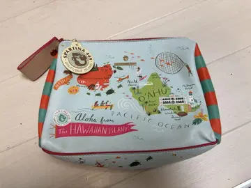 스파르티나 파우치 하와이 핑크 바닥이 있는