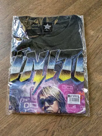 B'z UNITE#02 맥시멈 더 호르몬 콜라보 티셔츠 사이즈 L