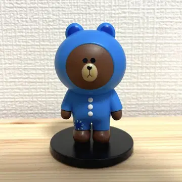 LINE 레인저스 UNDERWEAR 브라운 피규어