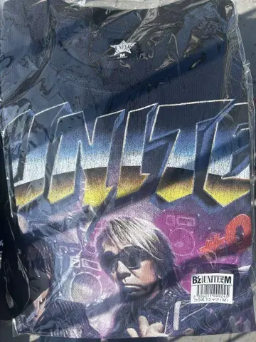 B'z UNITE #02 콜라보 티셔츠 M 사이즈
