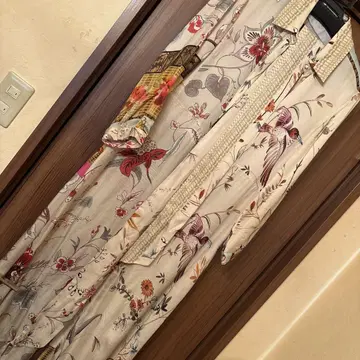 새상품급! REPLAY 꽃무늬 셔츠 원피스 긴팔