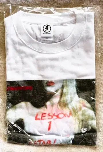 레드 워리어스: LESSON 1 티셔츠 화이트 XL 사이즈