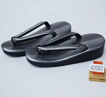 조리 통굽 우레탄 밑창 단품 인조 가죽 24cm 25cm L LL 실버