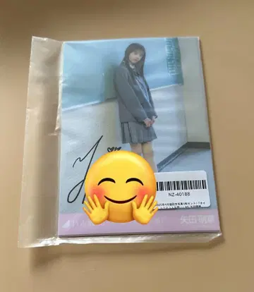 노기자카46 브로마이드 타임 리미트 짝사랑 야다 모에카 친필 사인