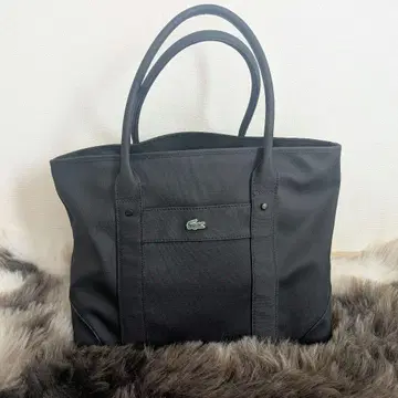 Lacoste 블랙 토트백