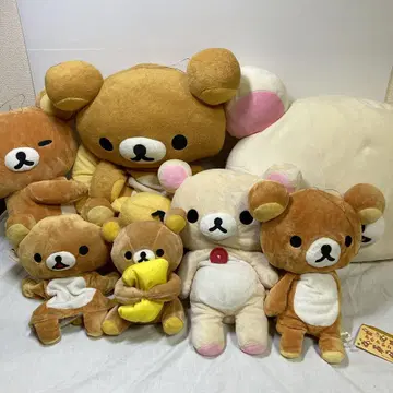 리락쿠마 봉제 인형 묶음 판매 대량 귀여운