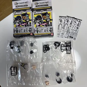 린크트래블러스 레지스탕스 리더 민소매 후드티 세트 B