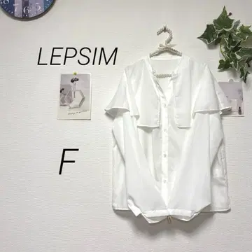 9015-2 LEPSIM 렙심 프릴 블라우스 F 무지