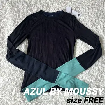 시어 도킹 탑 PLUS AZULBY MOUSSY 여성용