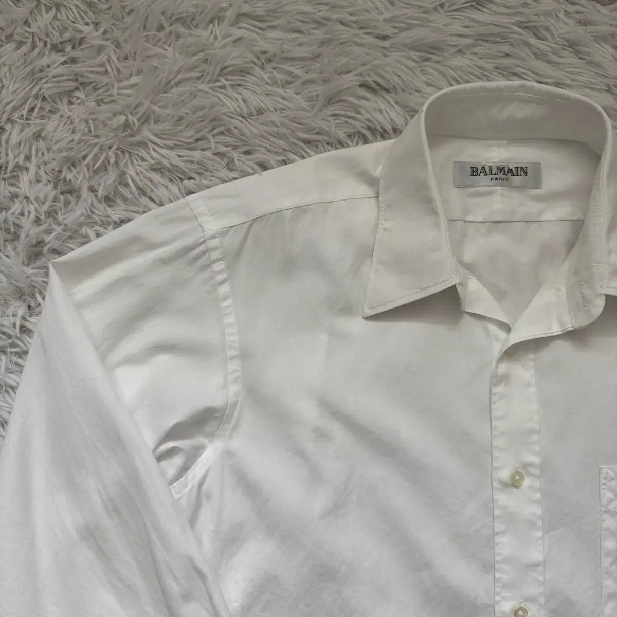 BALMAIN Japanese Vintage Shirt Balmain Vintage Shirt Balmain Shirt Balmain Casual Shirt