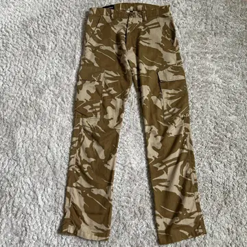 Lowrider 90s British Army 카모플라쥬 카고 팬츠