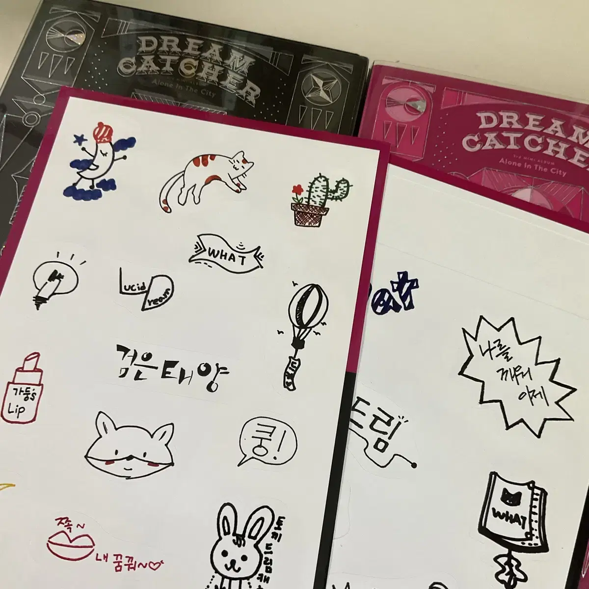 Dreamcatcher What album + sticker