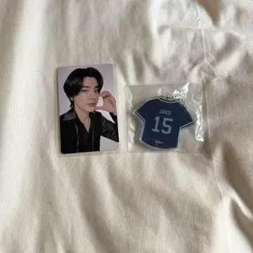 ENHYPEN POPUP 트레이딩 카드 아크릴 키링 제이크 세트