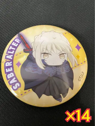 Fate/stay night HF 중국 한정판 캔뱃지 세이버 알타