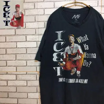 ICE-T 티셔츠 랩 티 XL 빅 실루엣!
