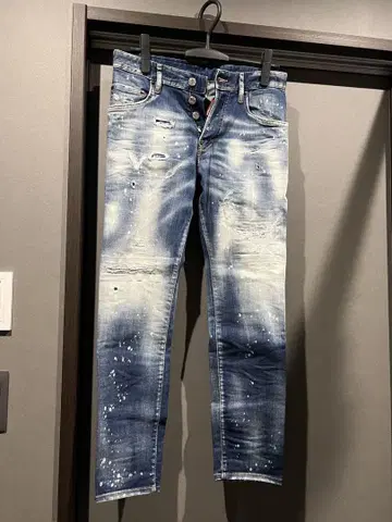 DSQUARED2 데미지 데님 팬츠