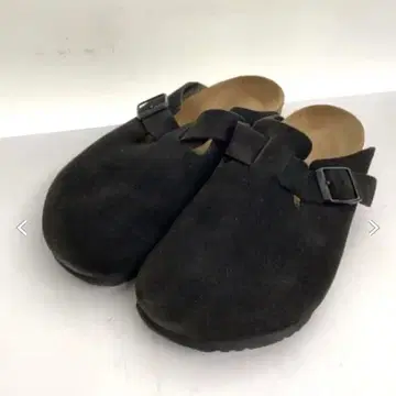 6182 BIRKENSTOCK 보스턴 스웨이드 블랙 26.5cm
