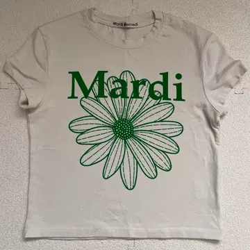 마르디 메크르디 꽃무늬 티셔츠 원사이즈
