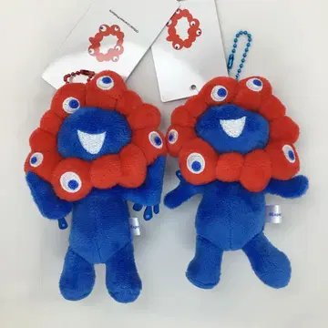 먄먀쿠 볼체인 마스코트 AB 세트 봉제 인형 키링